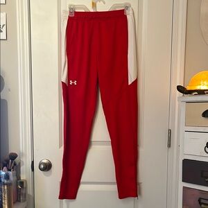 Under Armour Red Athletic Pants